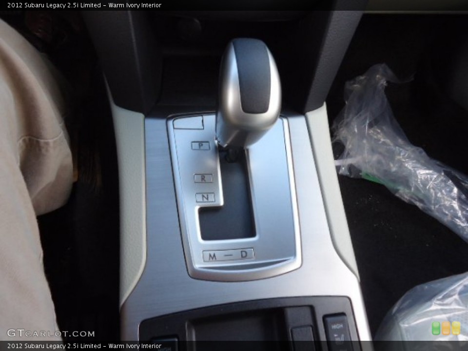 Warm Ivory Interior Transmission for the 2012 Subaru Legacy 2.5i Limited #58900095