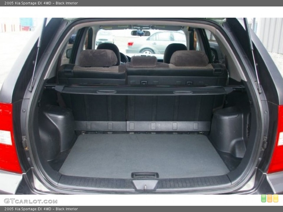 Black Interior Trunk for the 2005 Kia Sportage EX 4WD #58900875