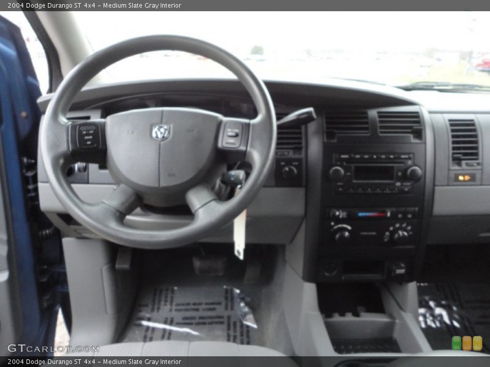 Medium Slate Gray Interior Dashboard for the 2004 Dodge Durango ST 4x4 #58901208