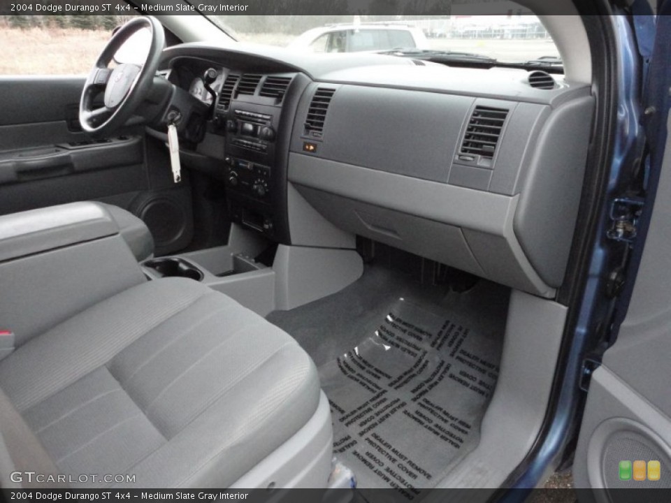 Medium Slate Gray Interior Dashboard for the 2004 Dodge Durango ST 4x4 #58901298