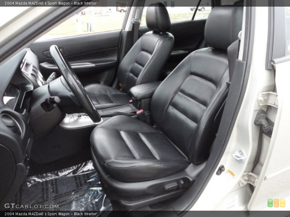 Black Interior Photo for the 2004 Mazda MAZDA6 s Sport Wagon #58901418
