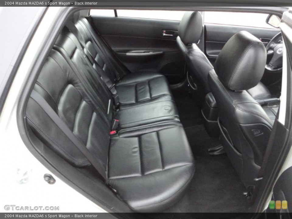 Black Interior Photo for the 2004 Mazda MAZDA6 s Sport Wagon #58901565