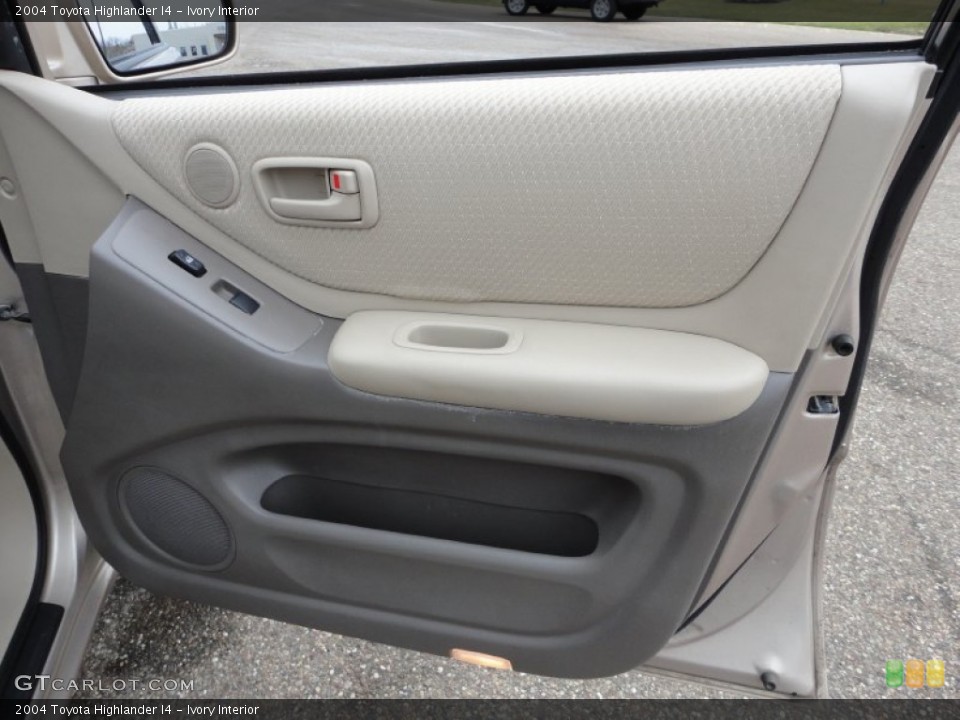 Ivory Interior Door Panel for the 2004 Toyota Highlander I4 #58901829