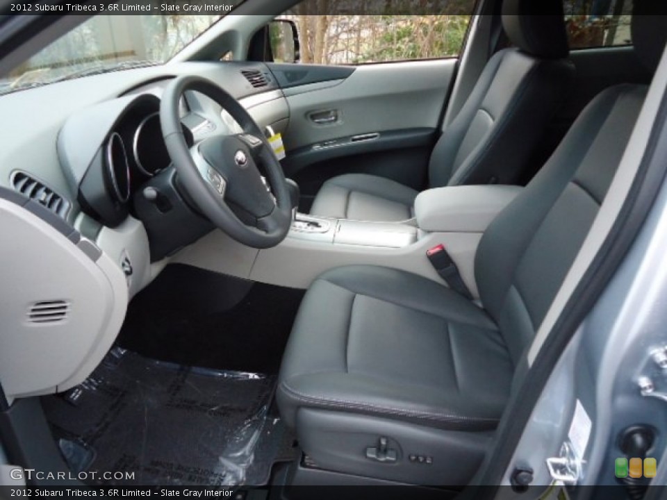 Slate Gray Interior Photo for the 2012 Subaru Tribeca 3.6R Limited #58903143
