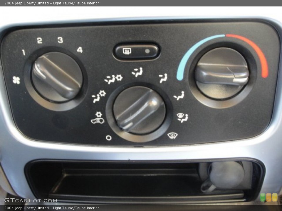 Light Taupe/Taupe Interior Controls for the 2004 Jeep Liberty Limited #58903380