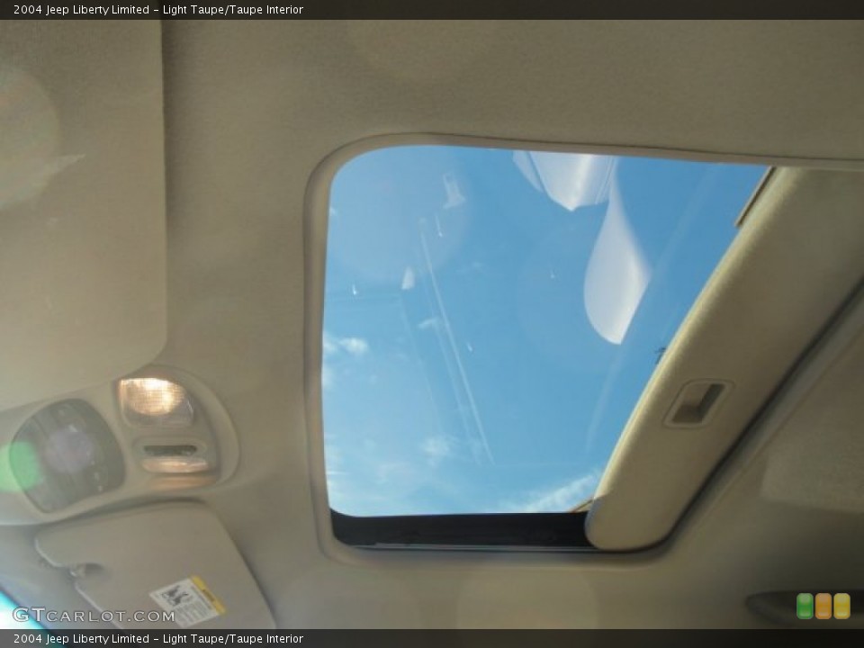 Light Taupe/Taupe Interior Sunroof for the 2004 Jeep Liberty Limited #58903410