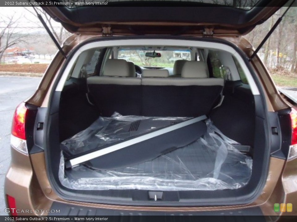 Warm Ivory Interior Trunk for the 2012 Subaru Outback 2.5i Premium #58903491