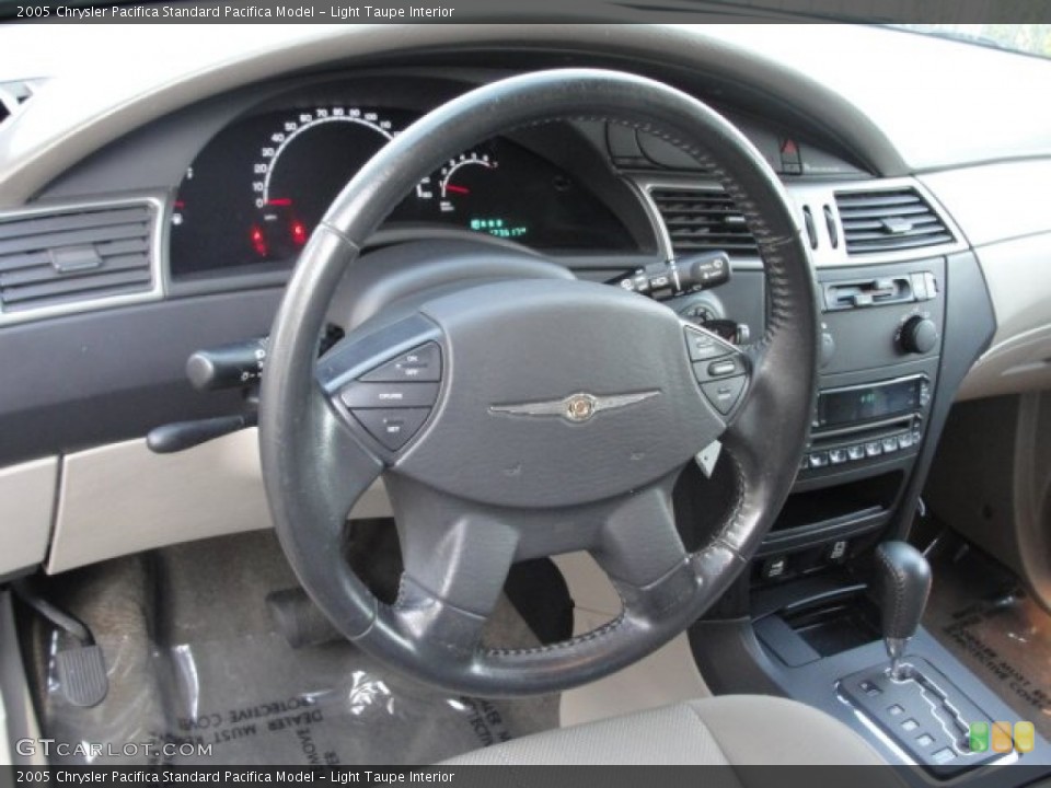 Light Taupe Interior Steering Wheel for the 2005 Chrysler Pacifica  #58903512