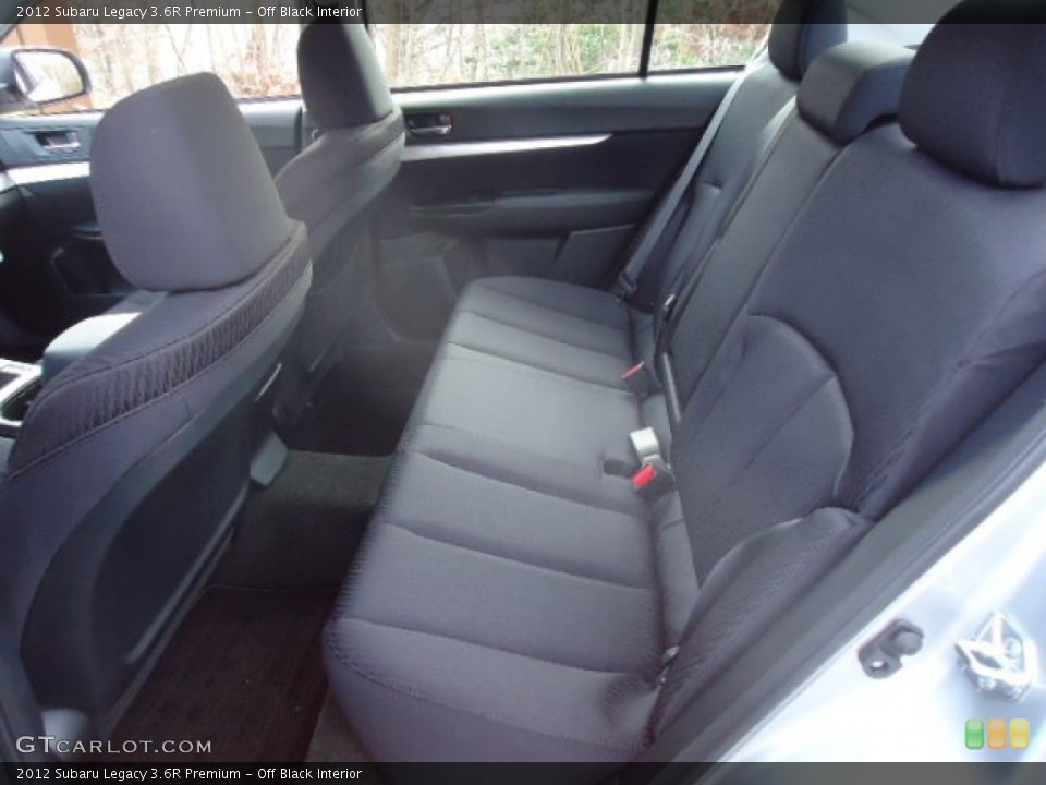Off Black Interior Photo for the 2012 Subaru Legacy 3.6R Premium #58903803