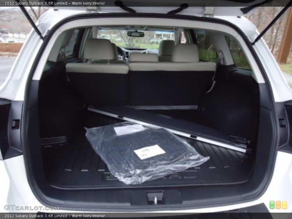 Warm Ivory Interior Trunk for the 2012 Subaru Outback 3.6R Limited #58904335