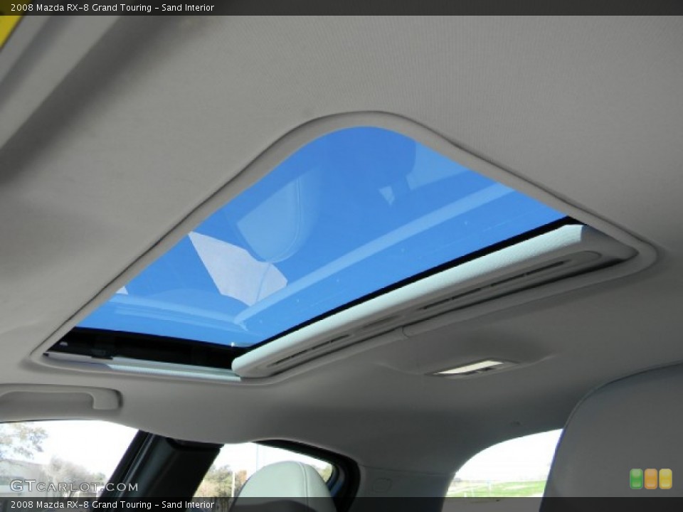 Sand Interior Sunroof for the 2008 Mazda RX-8 Grand Touring #58904726