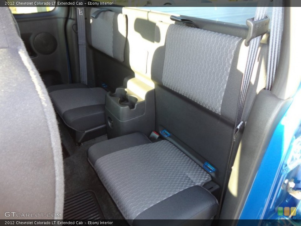 Ebony Interior Photo for the 2012 Chevrolet Colorado LT Extended Cab #58905952