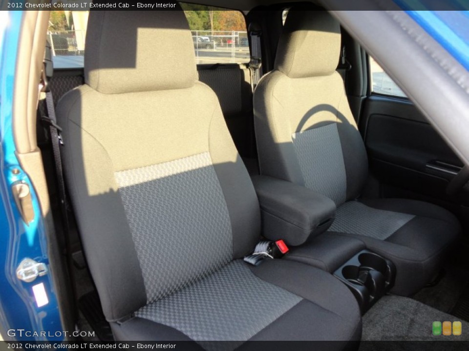Ebony Interior Photo for the 2012 Chevrolet Colorado LT Extended Cab #58906009
