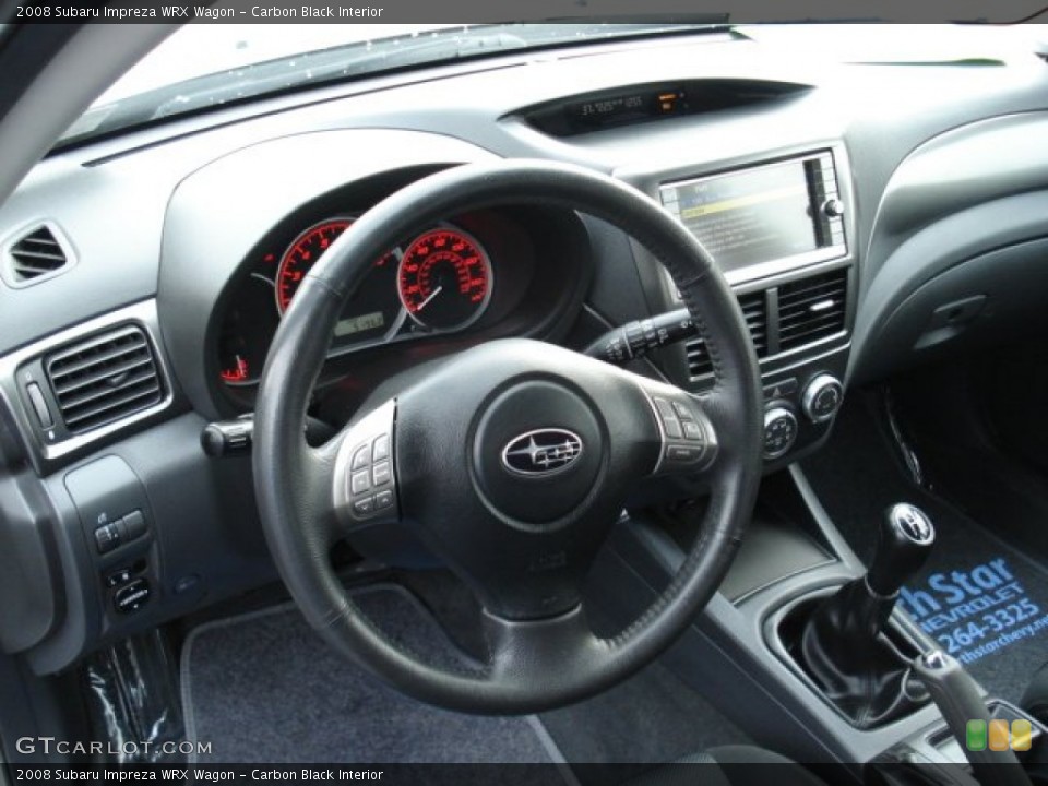 Carbon Black Interior Dashboard for the 2008 Subaru Impreza WRX Wagon #58906612
