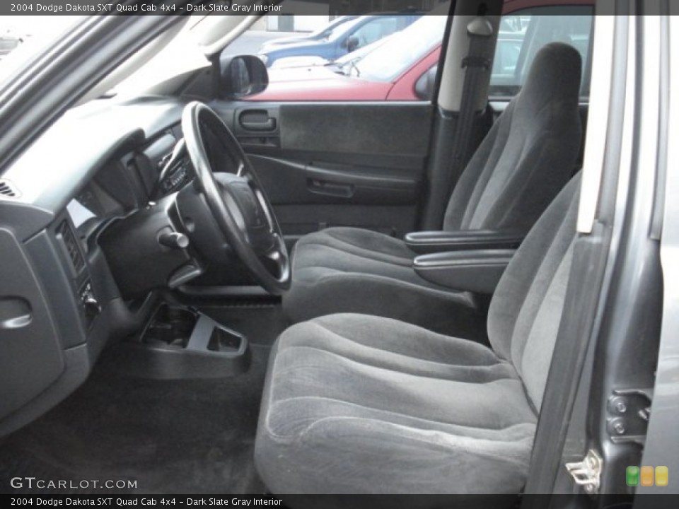 Dark Slate Gray Interior Photo for the 2004 Dodge Dakota SXT Quad Cab 4x4 #58906783