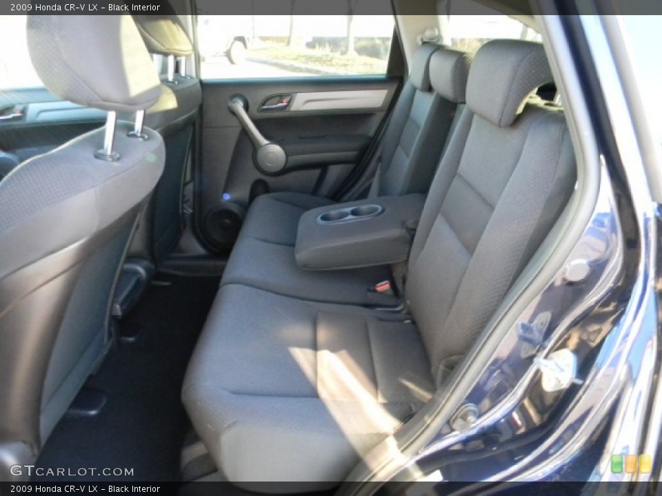 Black Interior Photo for the 2009 Honda CR-V LX #58907593
