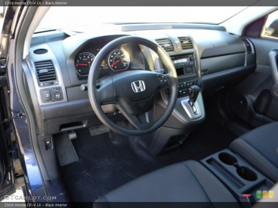 Black Interior Dashboard for the 2009 Honda CR-V LX #58907626