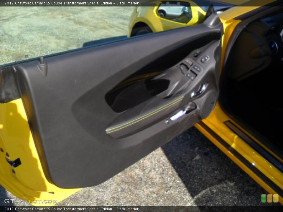Black Interior Door Panel for the 2012 Chevrolet Camaro SS Coupe Transformers Special Edition #58910800