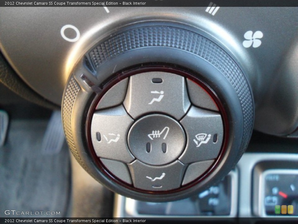 Black Interior Controls for the 2012 Chevrolet Camaro SS Coupe Transformers Special Edition #58910830