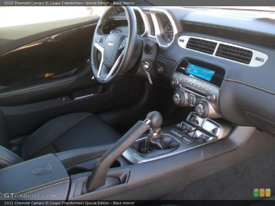 Black Interior Dashboard for the 2012 Chevrolet Camaro SS Coupe Transformers Special Edition #58910911