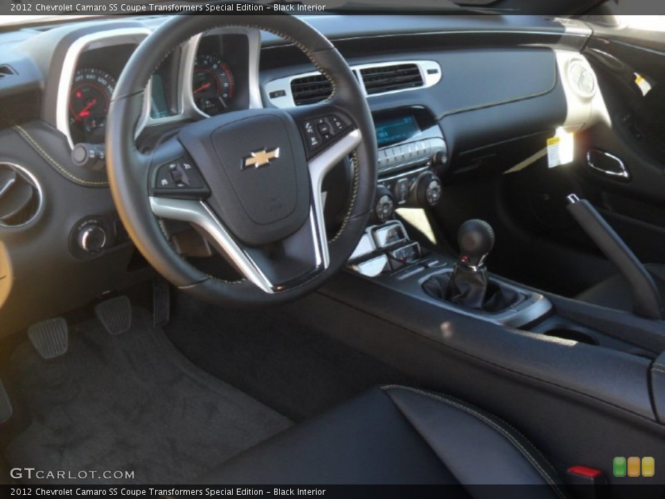 Black Interior Prime Interior for the 2012 Chevrolet Camaro SS Coupe Transformers Special Edition #58910951