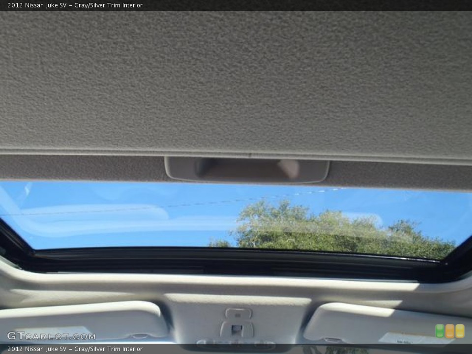 Gray/Silver Trim Interior Sunroof for the 2012 Nissan Juke SV #58911271