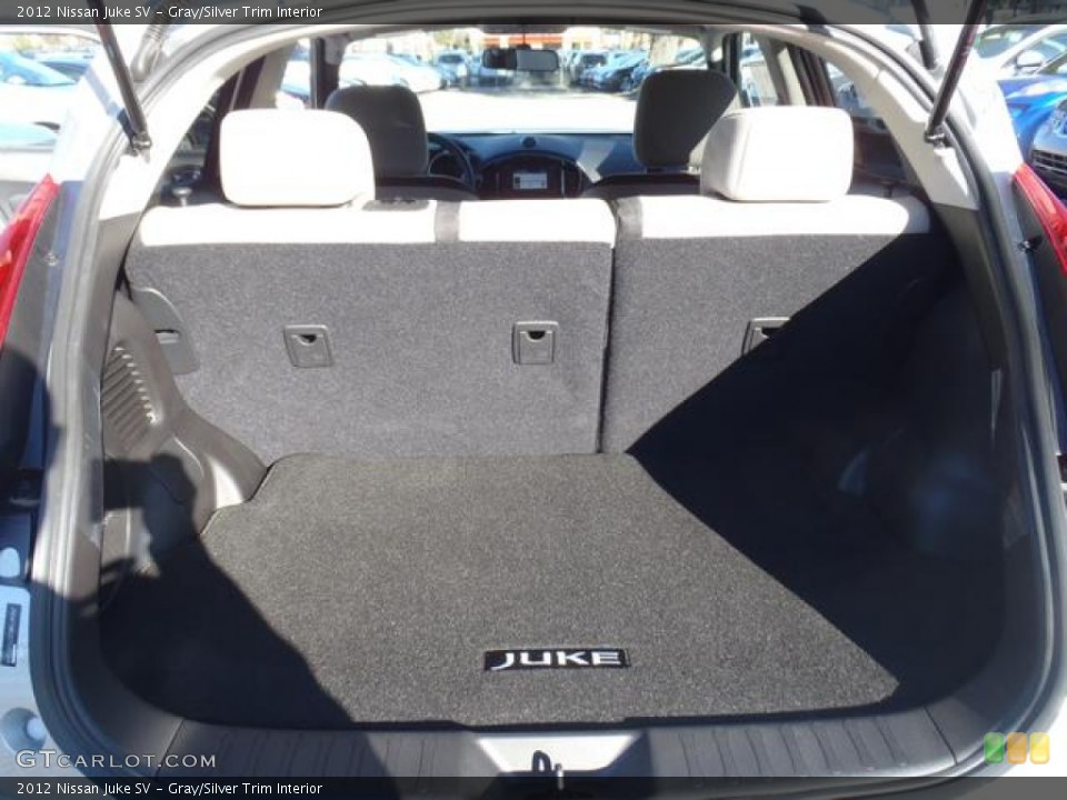 Gray/Silver Trim Interior Trunk for the 2012 Nissan Juke SV #58911290