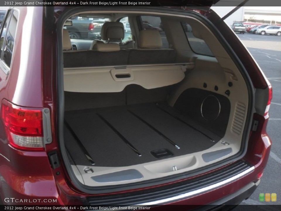 Dark Frost Beige/Light Frost Beige Interior Trunk for the 2012 Jeep Grand Cherokee Overland 4x4 #58912517