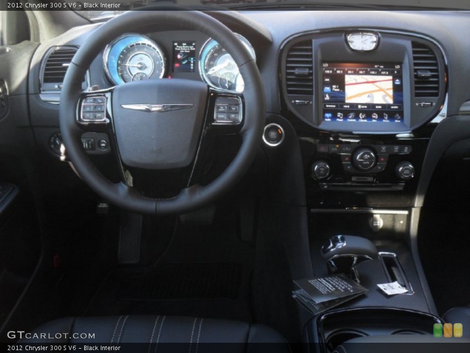 Black Interior Dashboard for the 2012 Chrysler 300 S V6 #58912673