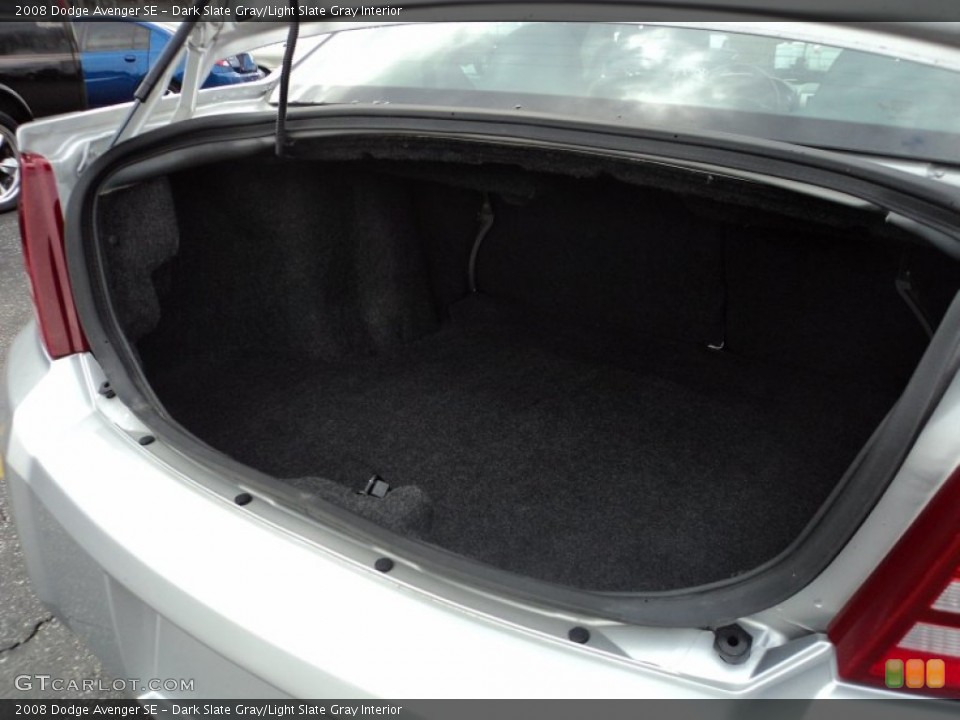 Dark Slate Gray/Light Slate Gray Interior Trunk for the 2008 Dodge Avenger SE #58913088
