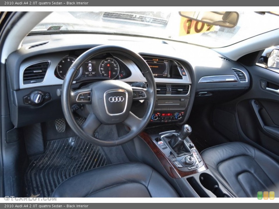 Black Interior Dashboard for the 2010 Audi A4 2.0T quattro Sedan #58915910