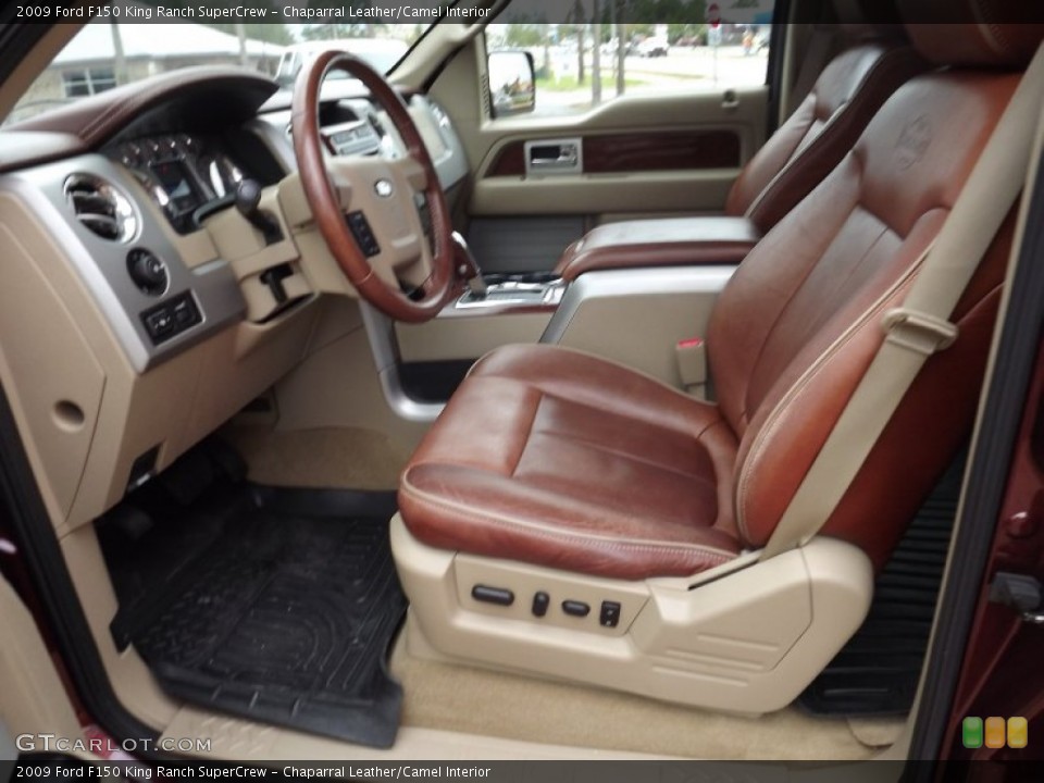 Chaparral Leather/Camel Interior Photo for the 2009 Ford F150 King Ranch SuperCrew #58916453