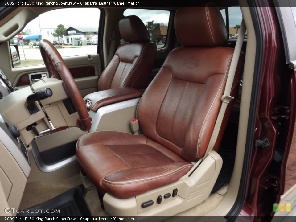Chaparral Leather/Camel Interior Photo for the 2009 Ford F150 King Ranch SuperCrew #58916471