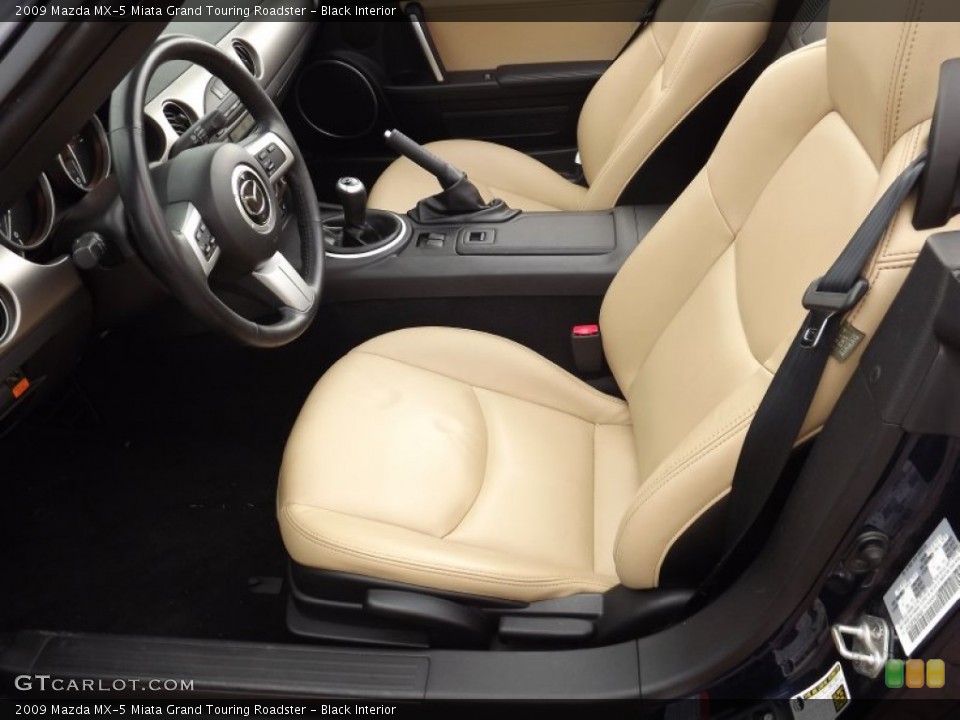Black Interior Photo for the 2009 Mazda MX-5 Miata Grand Touring Roadster #58917812