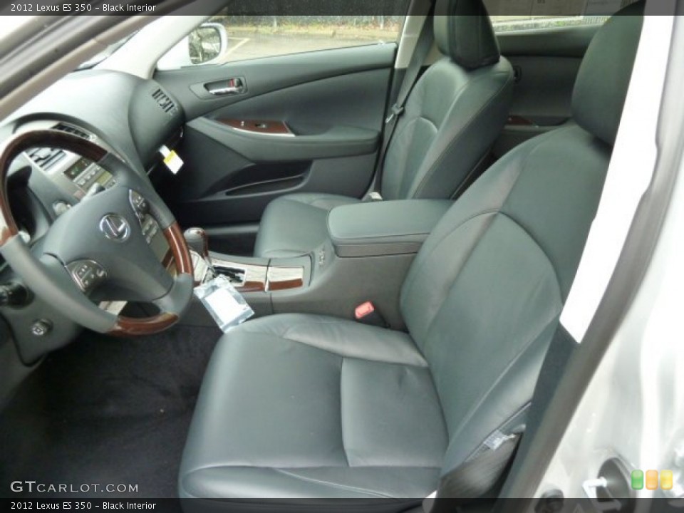 Black Interior Photo for the 2012 Lexus ES 350 #58919516