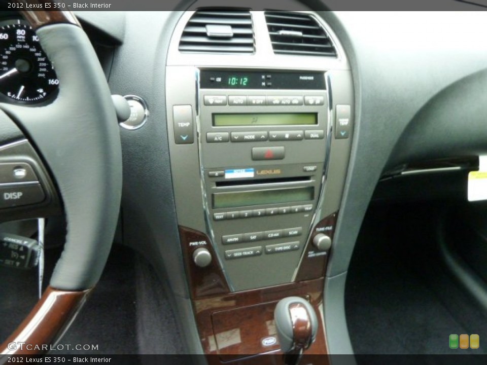 Black Interior Dashboard for the 2012 Lexus ES 350 #58919555