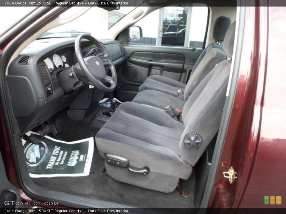 Dark Slate Gray Interior Photo for the 2004 Dodge Ram 1500 SLT Regular Cab 4x4 #58922843