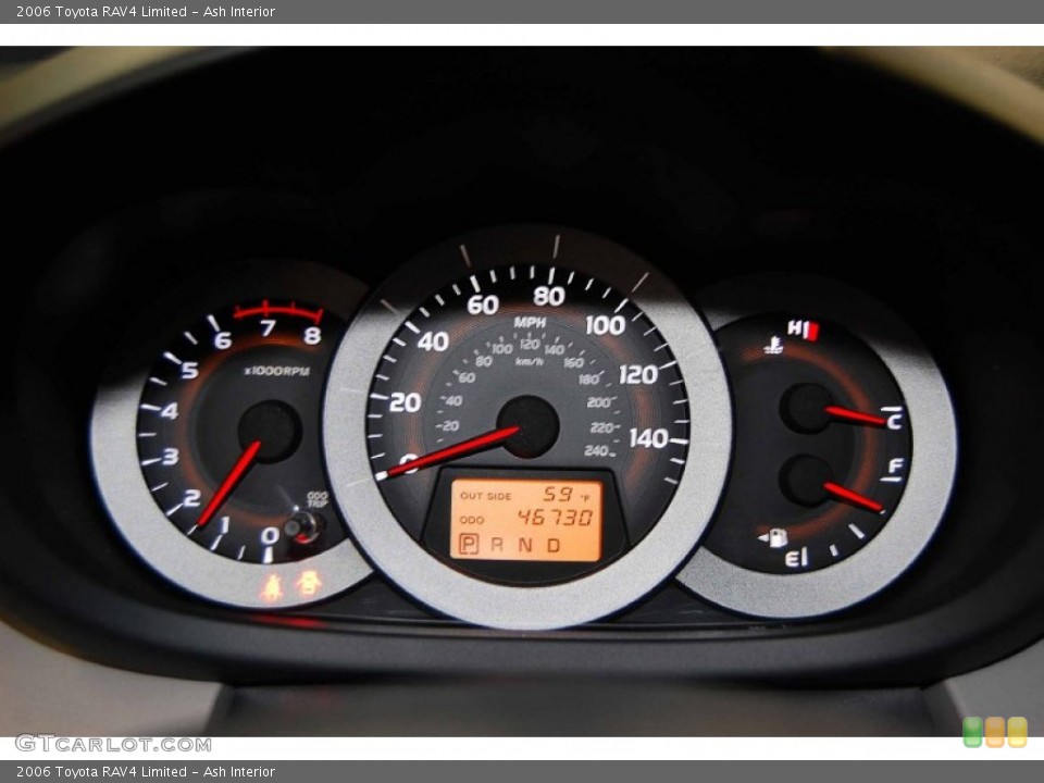 Ash Interior Gauges for the 2006 Toyota RAV4 Limited #58922954