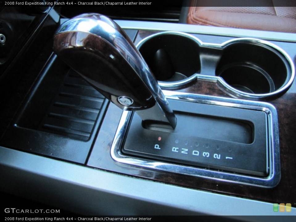 Charcoal Black/Chaparral Leather Interior Transmission for the 2008 Ford Expedition King Ranch 4x4 #58922999
