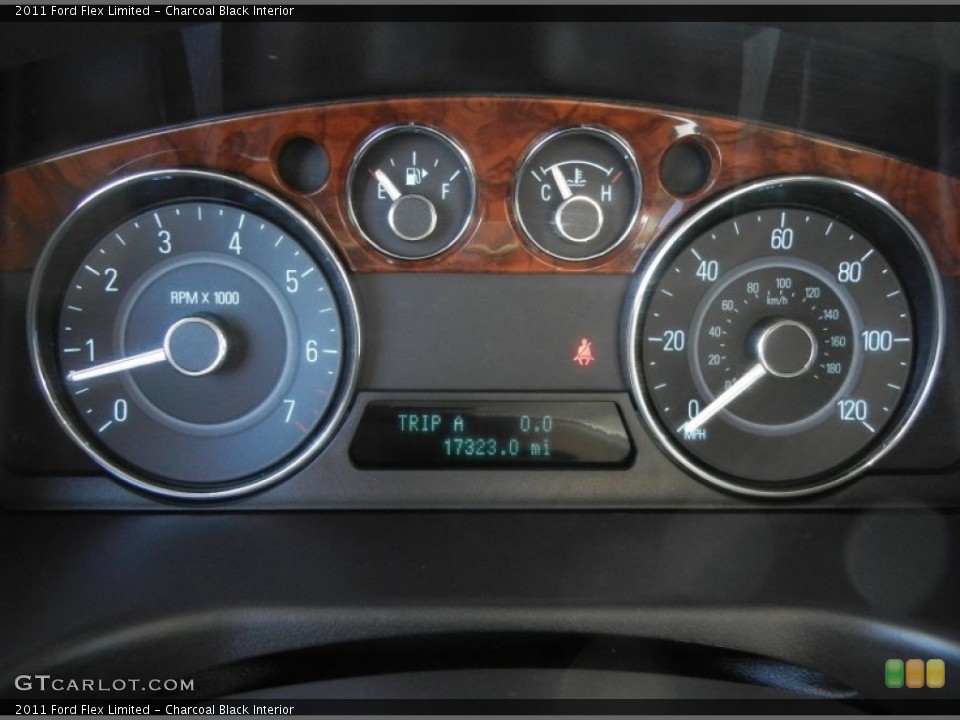 Charcoal Black Interior Gauges for the 2011 Ford Flex Limited #58924370