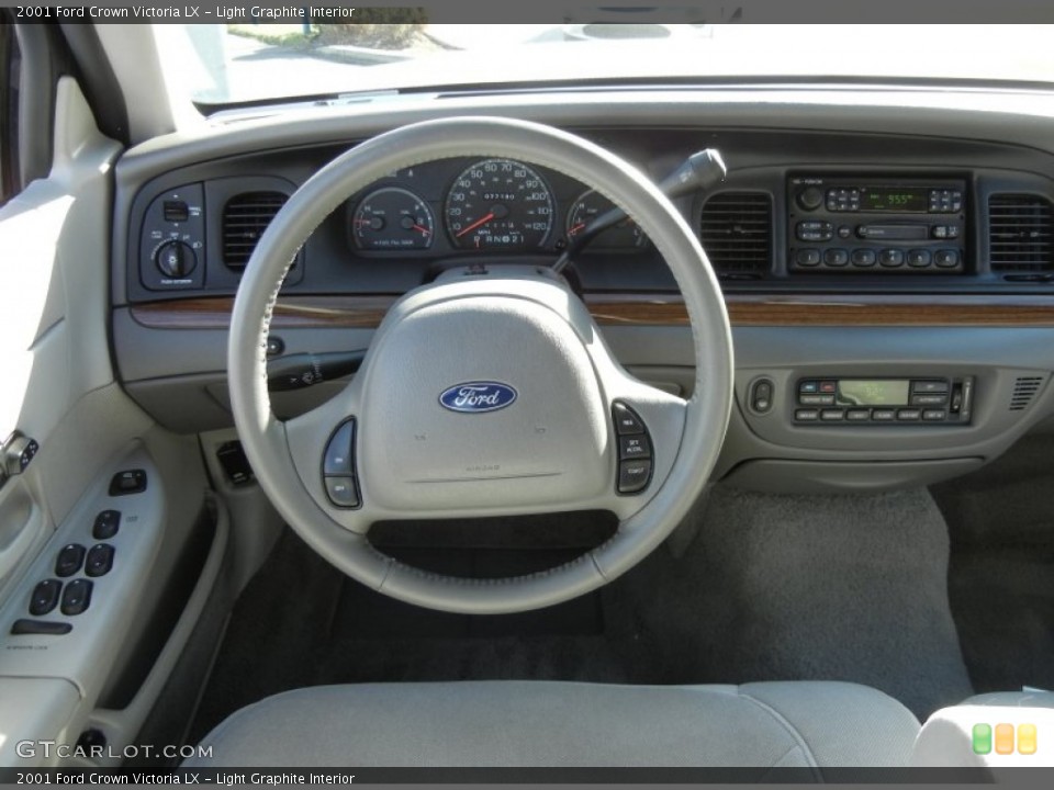 Light Graphite Interior Dashboard for the 2001 Ford Crown Victoria LX #58925111
