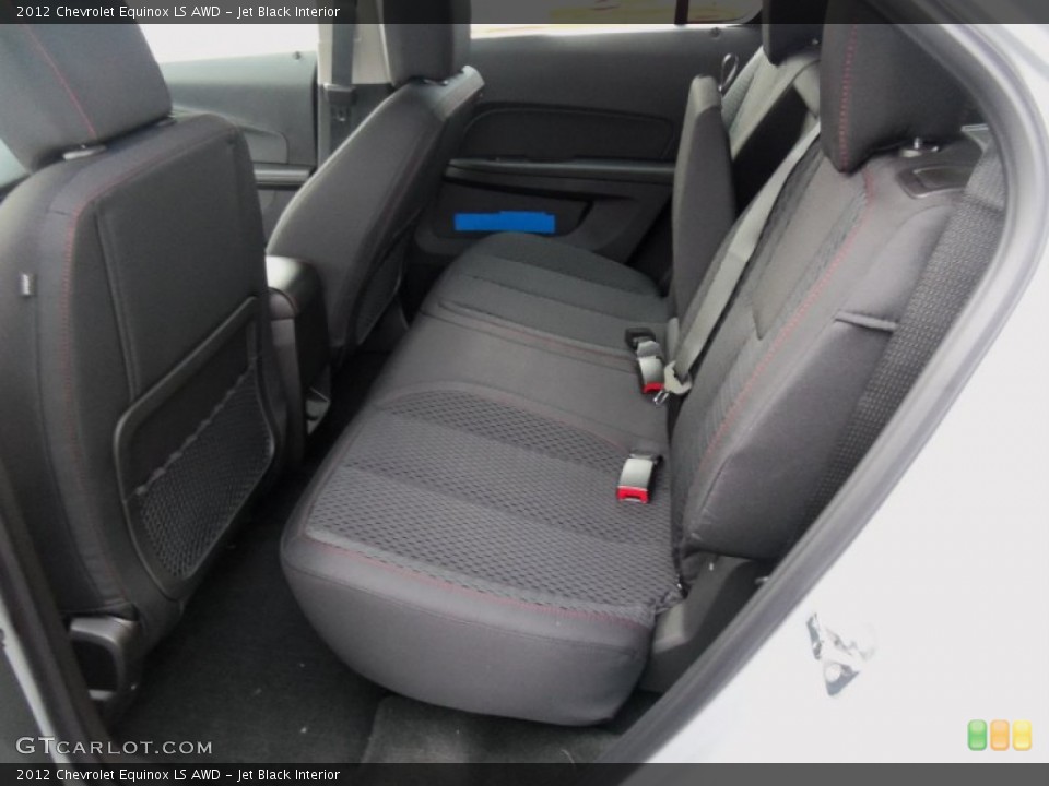 Jet Black Interior Photo for the 2012 Chevrolet Equinox LS AWD #58930772