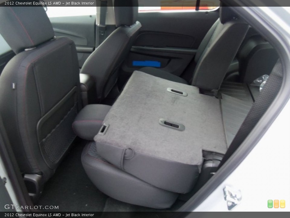 Jet Black Interior Photo for the 2012 Chevrolet Equinox LS AWD #58930782