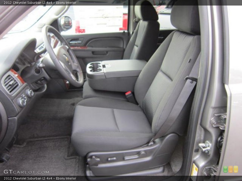 Ebony Interior Photo for the 2012 Chevrolet Suburban LS 4x4 #58931340