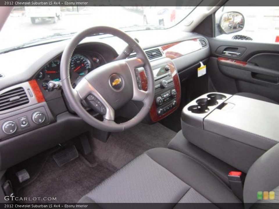 Ebony Interior Prime Interior for the 2012 Chevrolet Suburban LS 4x4 #58931349