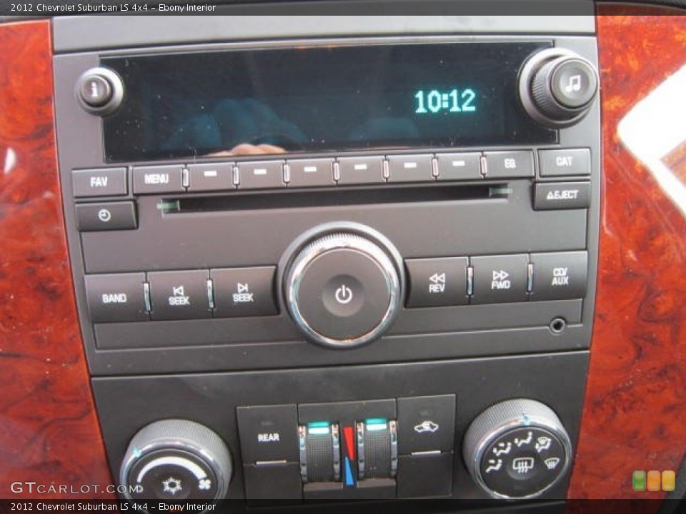 Ebony Interior Audio System for the 2012 Chevrolet Suburban LS 4x4 #58931373