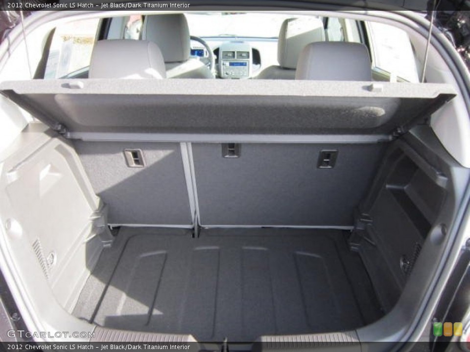 Jet Black/Dark Titanium Interior Trunk for the 2012 Chevrolet Sonic LS Hatch #58931679