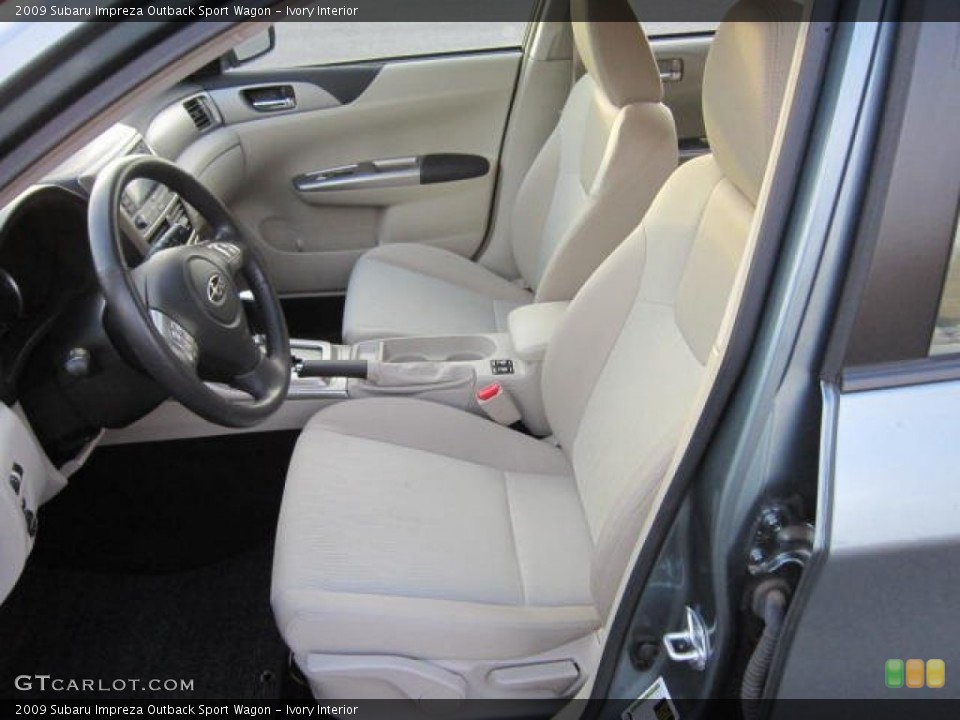 Ivory Interior Photo for the 2009 Subaru Impreza Outback Sport Wagon #58933035