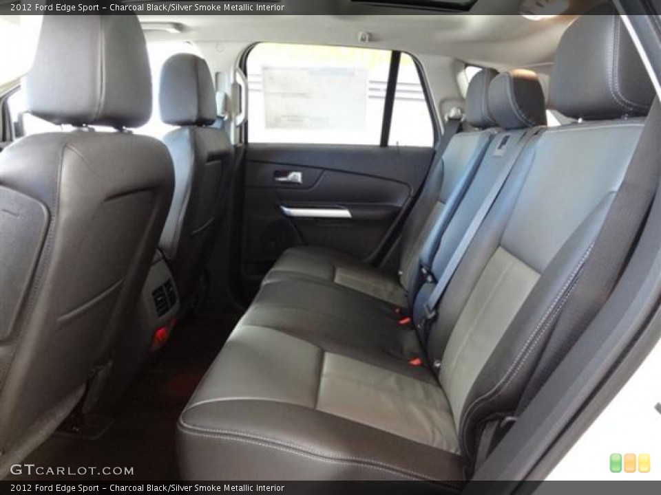 Charcoal Black/Silver Smoke Metallic Interior Photo for the 2012 Ford Edge Sport #58933857