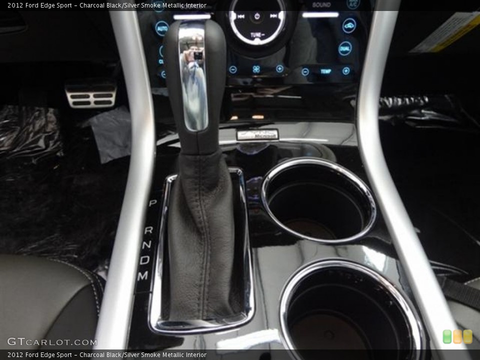 Charcoal Black/Silver Smoke Metallic Interior Transmission for the 2012 Ford Edge Sport #58933926